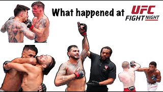 What Happened at UFC Fight Night Hernandez vs Pereira [upl. by Neelear]