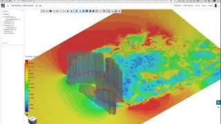 Simulation of Wind Loads on HighRise Buildings LOHAS Park in Hong Kong [upl. by Ahsikat]