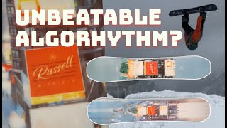 Ride Russell X Algorhythm Snowboard Review  Motion Boardshop [upl. by Isabel686]