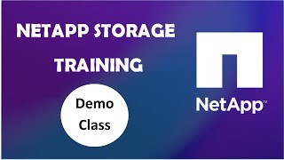 NetApp Storage Training for beginner  Demo Class [upl. by Utir]