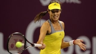 2013 Qatar Total Open Day 1 WTA Highlights [upl. by Ahsatan]