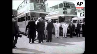 LONDON BUSES HOME FROM AMERICA [upl. by Columbyne]