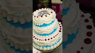 3 story cake pineapplecake cakedesigns ytshorts shorts shortvideo birthdaycake viralvideo [upl. by Neros]