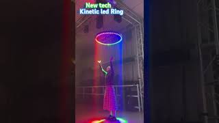 Kinetic led ring light nightclublighting dj kinetic ring [upl. by Nalac]