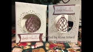 Stampin Up Beautiful Baubles [upl. by Danyette294]