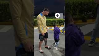 Messi Rare Moments with Kids 😍 shorts [upl. by Yrneh]