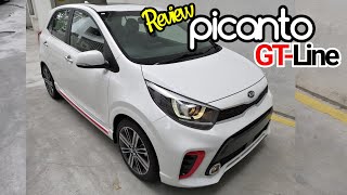 RM59888 Kia Picanto 12 GTLine 2019 Malaysia Spec  full REVIEW [upl. by Ailatan304]