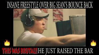 CRAZY YOUTUBE RAPPER KILLS THIS BIG SEAN TRAP BEAT IN 3 MINUTES [upl. by Sylvester]