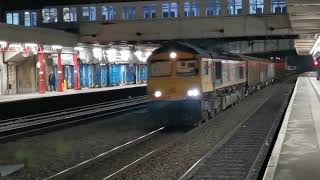 66750 4G64 Carlisle Yard  Kineton MOD 15th October 2024 [upl. by Jacynth]