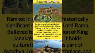 Ramkot Ayodhya A Sacred Link to Lord Ramas Legacy shorts [upl. by Llehcram]