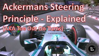 Ackermans Steering Principle Toe Out On Turns TOOT Explained  How it works [upl. by Rednazxela]