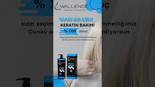 Wallence krem keratin botox 6 ay kalıcı fön [upl. by Pascale986]