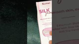 Hyuman silk shave razor affordable unboxing meesho [upl. by Ellis]