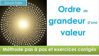 ordre de grandeur et écriture scientifique 📐  mathématiques collège niveau 3ème et plus [upl. by Ahtamat]