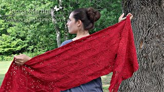 Reverie Wrap Crochet Shawl  How to crochet a wrap style shawl  Hexagon crochet motif shawl [upl. by Alban]