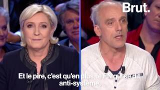 Philippe Poutou on fire contre Fillon et Le Pen [upl. by Alyacim312]