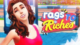 TRAGEDY 😰  The Sims 4 Rags To Riches 1 [upl. by Naj112]