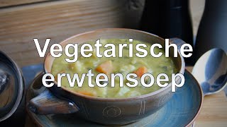 Vegetarische erwtensoep met geroerbakte groenten recept [upl. by Ahk932]