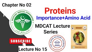 Proteins Biomolecules Class 11 Biology In Urdu  Amino Acid MDCAT Lecture  Lecture No 16  CHNo 02 [upl. by Akeemat]