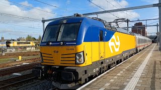 IC Berlijn vertrekt met Toeter van station Amersfoort Centraal [upl. by Luisa]