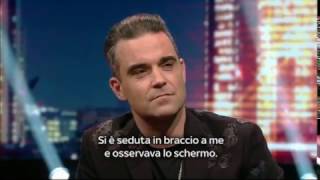 Robbie Williams  Entrevista en E poi cè Cattelan Italia [upl. by Naired]