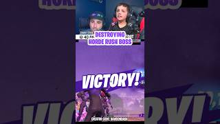 Horde Rush Victory fortnite fortniteclips [upl. by Noiro]