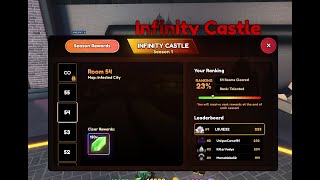 Anime Last Stand  How to Clear Infinity Castle Room 5054 [upl. by Tiena104]