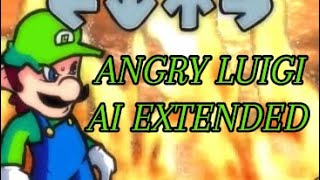 THISSUCKSASS AI Extended Vs Angry Luigi FNF [upl. by Yanarp]