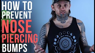 How to Prevent Nose Piercing Bumps  UrbanBodyJewelrycom [upl. by Maunsell]