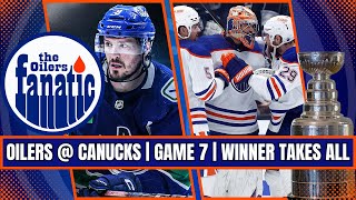 Edmonton Oilers  Vancouver Canucks  GAME 7  WINNER TAKES ALL [upl. by Ocisnarf414]