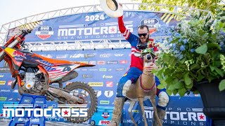 Pro Motocross 450 Class Highlights  RedBud National 2024 [upl. by Lada408]