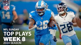 Top Plays From Sunday  NFL 2024 Season Week 8 [upl. by Burrus]