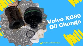 Volvo XC60 T6  First Generation 20082016 Oil Change Overview with Parts Tools and Tips [upl. by Aniweta]