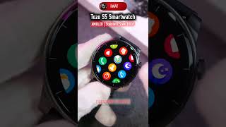 TOZO S5 Smartwatch  AMOLED  Round Dial  Health Sensors Smartwatch AMOLED [upl. by Chryste]