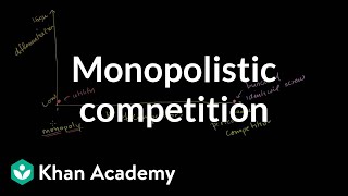 Oligopolies and monopolistic competition  Forms of competition  Microeconomics  Khan Academy [upl. by Adnuahsor]