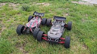 Arrma Talion 6s exb and Arrma Typhon 6s BLX run and comparison [upl. by Luehrmann]