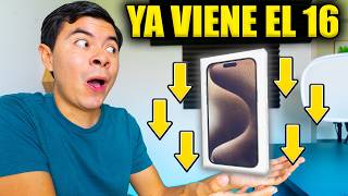 ❌ NO COMPRES un iPhone Bajarán de precio 🤩 ¿Cuáles y Cuánto bajarán [upl. by Suiravat492]