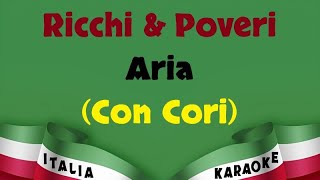 Ricchi amp Poveri  Aria Con Cori Karaoke [upl. by Burger331]