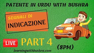 Segnali di indicazione Part 4  Live Italian Class [upl. by Joyann]