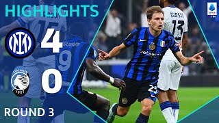 InterAtalanta 4  0  Highlights amp Goals  Serie A 202425 [upl. by Rodnas751]