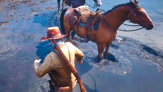 SU CABALLO ESTA ATRAPADO  RED DEAD REDEMPTION 2 [upl. by Tzong]