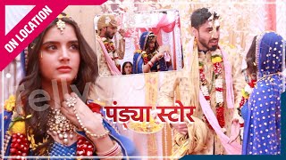 Pandya Store  On Location  Natasha Ne Thodi Apni Shaadi [upl. by Norehs]