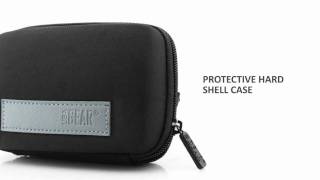 USA Gear Compact Hard Shell GPS Carrying Case [upl. by Oelc]