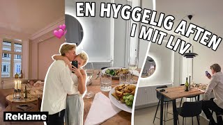 VLOG Laver romantisk middag til min kæreste [upl. by Rosane]