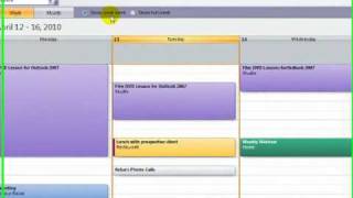 Microsoft Outlook 2007 Working With Calendars in Outlook 2007 [upl. by Idac]