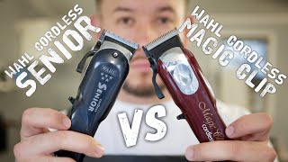 WAHL Cordless Senior Review  Magic Clip comparison [upl. by Mercado]