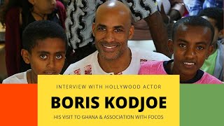 Interview with Hollywood Actor Boris Kodjoe for FOCOS [upl. by Amelus]