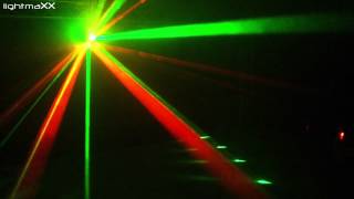 lightmaXX Tricorno LED multibeam effect [upl. by Atekihs]