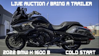 2022 BMW K 1600 B Option 719 Midnight Package  Cold Start Walk Around [upl. by Ogires]