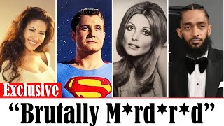 22 Celebrities Who Were Horribly Murdered [upl. by Efeek588]